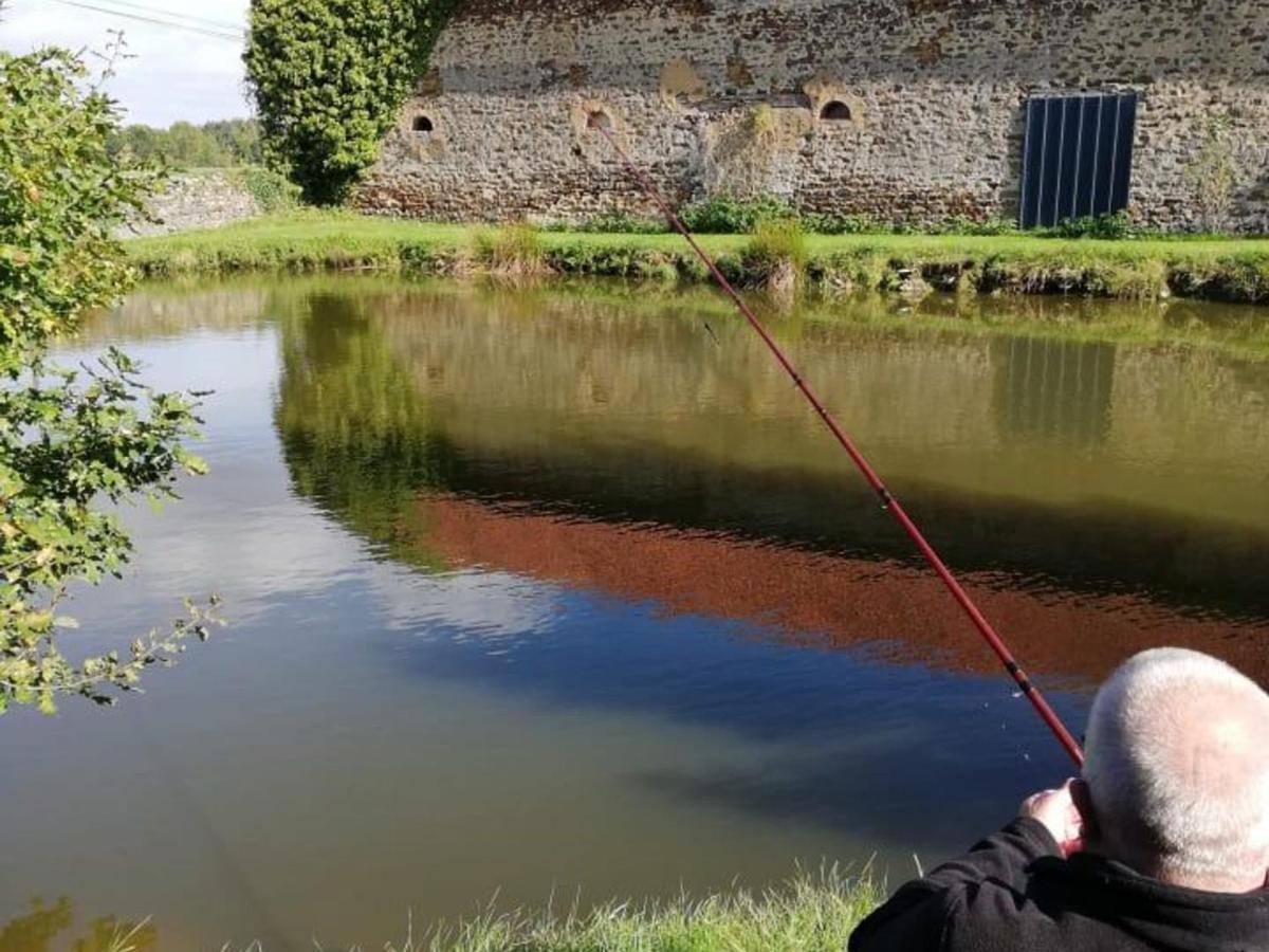 Gite En Campagne Renove Avec Cheminee, Grands Jardins, Wifi, Pres D'Un Village Medieval. - Fr-1-410-334 Moitron-sur-Sarthe Exteriör bild